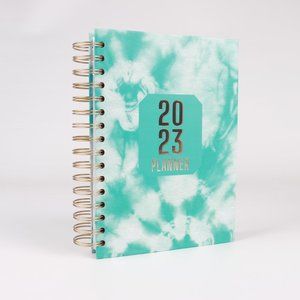 ✨Blue Tye Dye 2023 Spiral Planner (A5 Size)